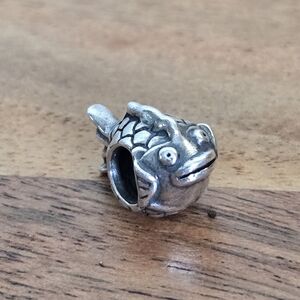 Pandora Sterling Silver Fish Charm Bracelet Bead